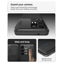 Case cover for Samsung Galaxy S26 Ultra Optik Armor - black - Carlat