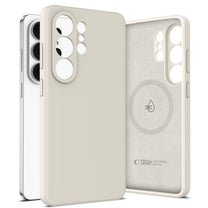 Case cover for Samsung Galaxy S26 Ultra Silicone MagSafe - beige - Carlat