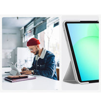 Case cover for Samsung Galaxy Tab A9+ / A11+ Plus 11.0 SmartCase - gray - Carlat
