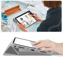 Case cover for Samsung Galaxy Tab A9+ / A11+ Plus 11.0 SmartCase - gray - Carlat