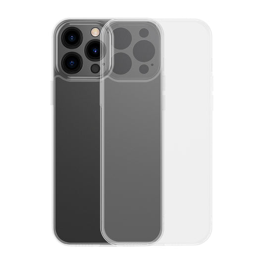 Case cover for iPhone 13 Pro Max rigid housing with gel frame transparent - Carlat