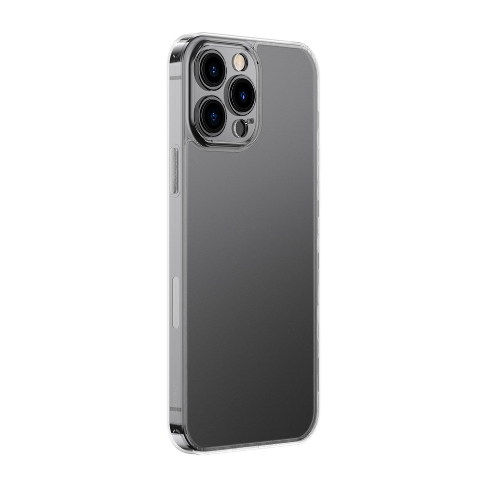 Case cover for iPhone 13 Pro Max rigid housing with gel frame transparent - Carlat