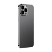 Case cover for iPhone 13 Pro Max rigid housing with gel frame transparent - Carlat