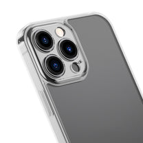 Case cover for iPhone 13 Pro Max rigid housing with gel frame transparent - Carlat