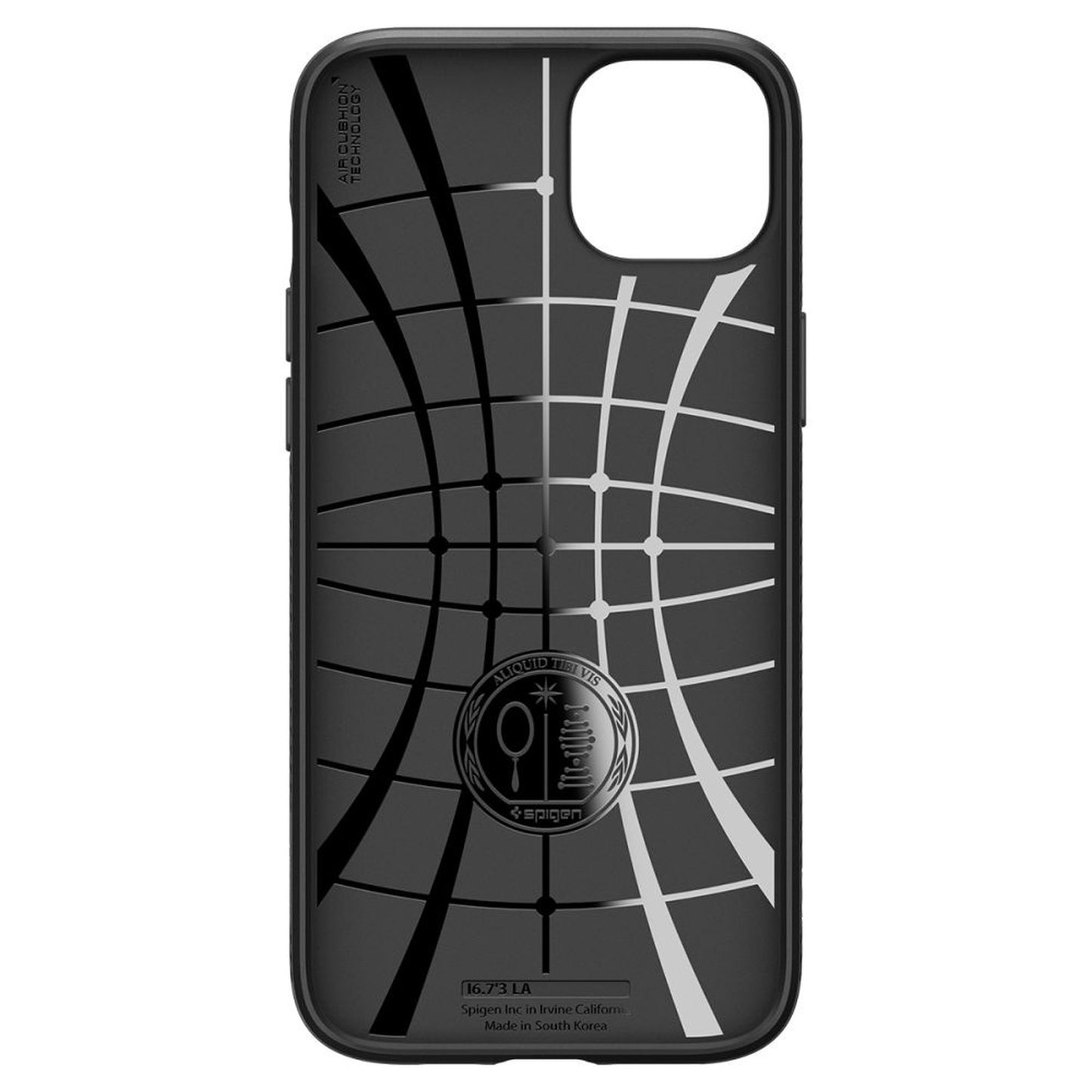 Case cover for iPhone 15 Liquid Air - matte black - Carlat