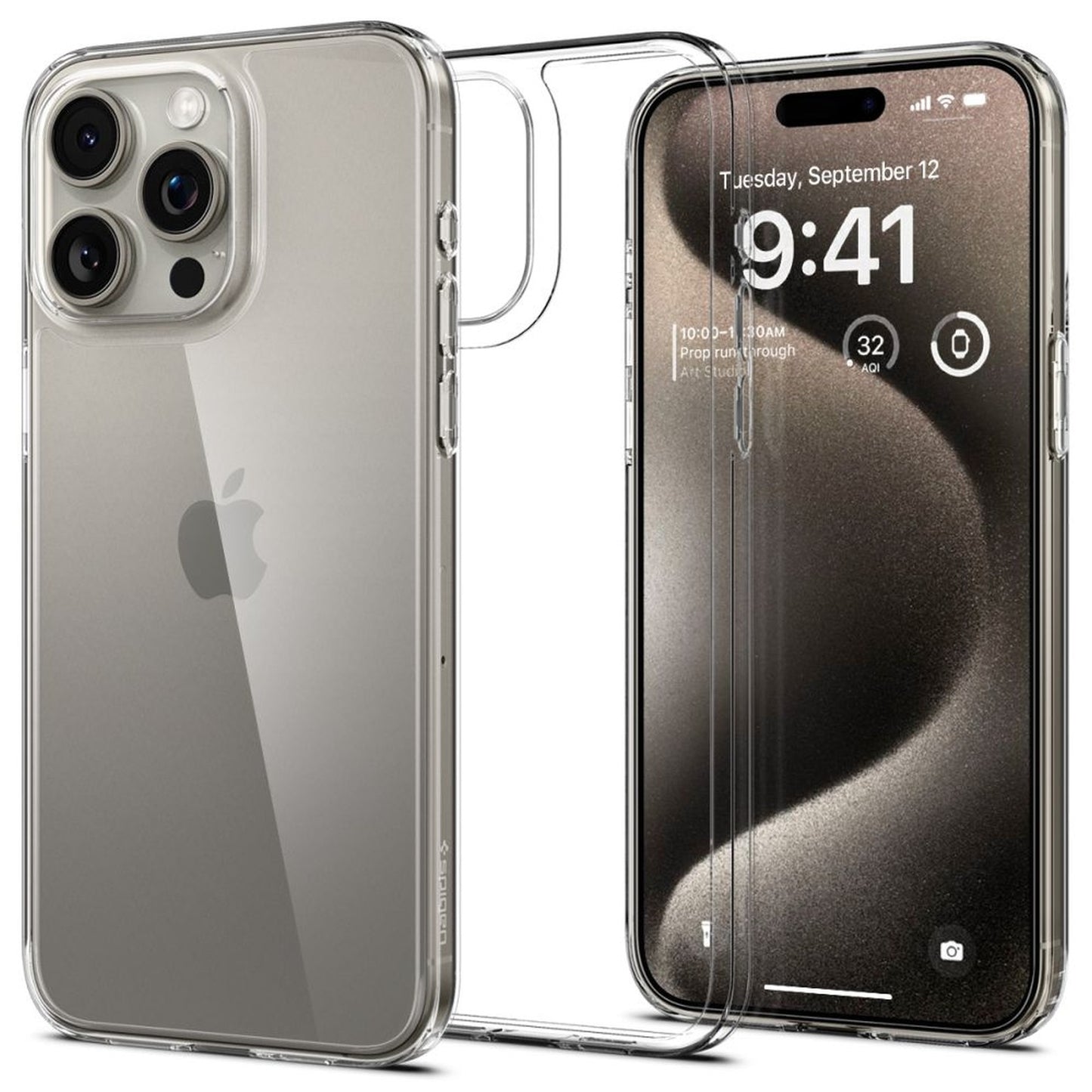 Case cover for iPhone 15 Pro Max Airskin Hybrid - transparent - Carlat
