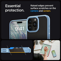 Case cover for iPhone 15 Pro Max Ultra Hybrid - light blue - Carlat