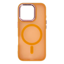 Case cover for iPhone 16 Pro Max Magnetic Collection MagSafe - orange - Carlat