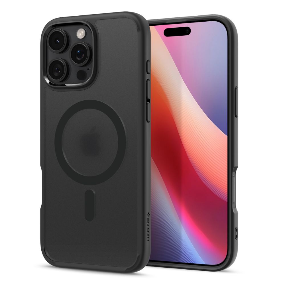 Case cover for iPhone 16 Pro Max Ultra Hybrid Mag with MagSafe - black - Carlat