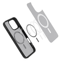 Case cover for iPhone 16 Pro Ultra Hybrid Mag with MagSafe - black - Carlat