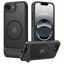 Case cover for iPhone 16e / 17e MagRack MagSafe - black - Carlat