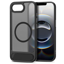 Case cover for iPhone 16e / 17e MagRack MagSafe - black - Carlat