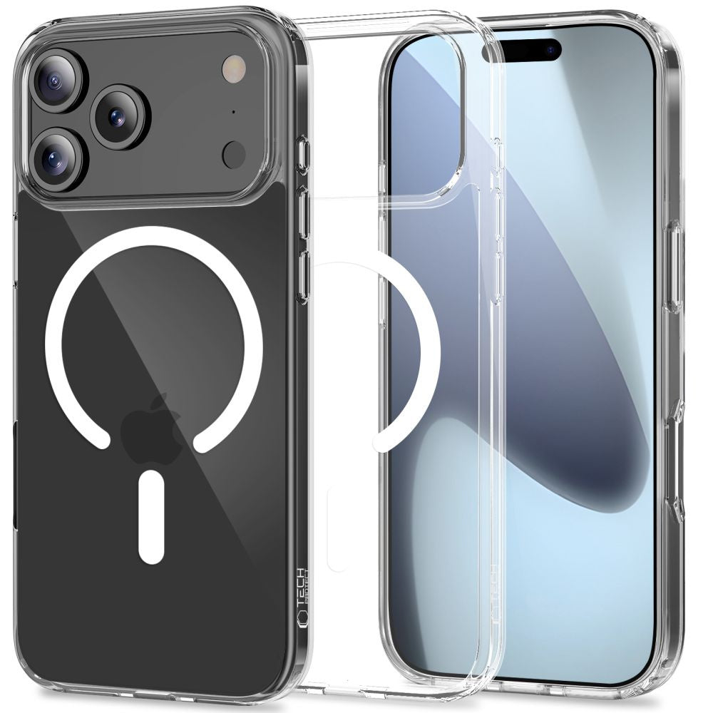 Case cover for iPhone 17 Pro Max MagSafe FlexAir Hybrid - transparent - Carlat