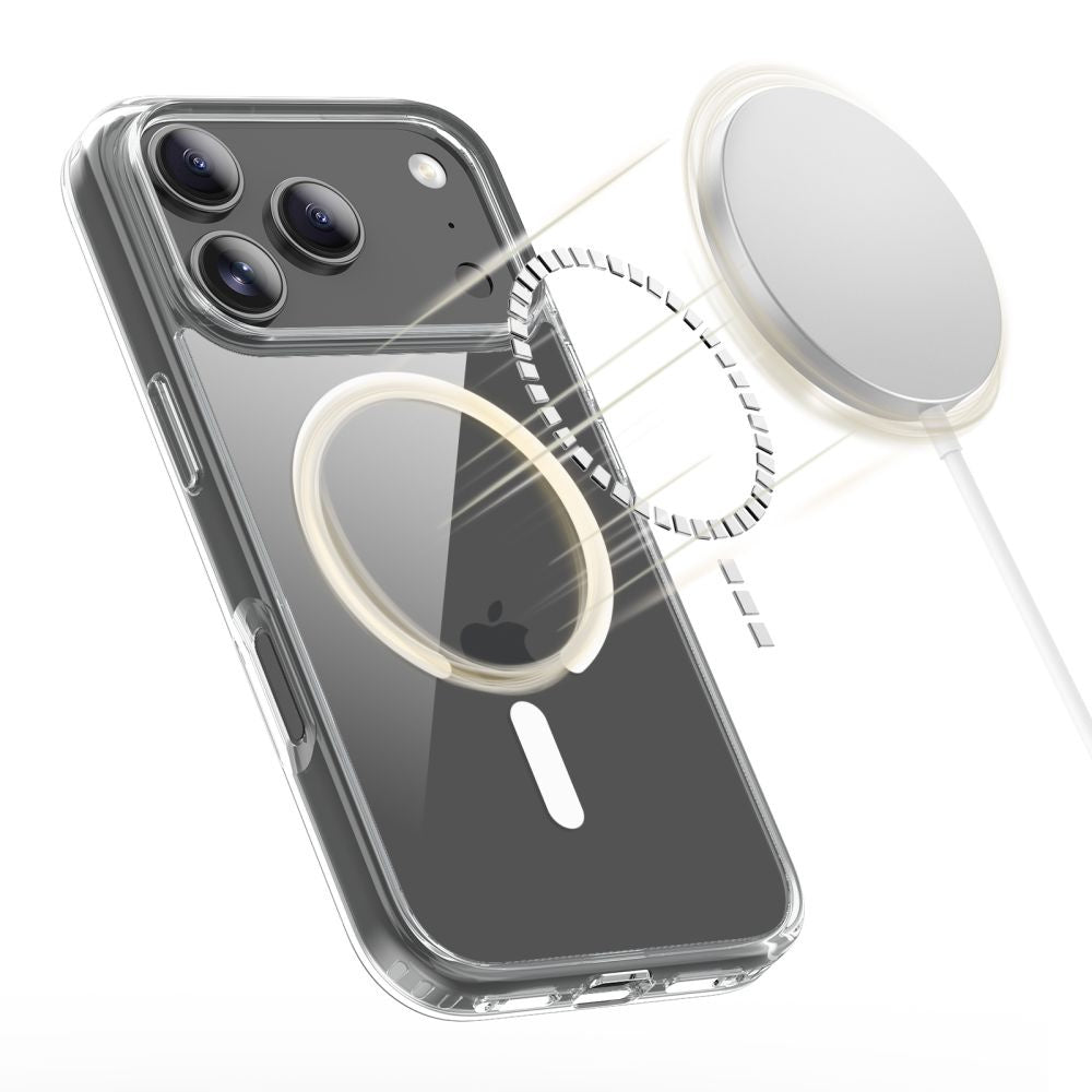 Case cover for iPhone 17 Pro Max MagSafe FlexAir Hybrid - transparent - Carlat