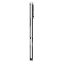 Case cover for iPhone 17 Pro Max MagSafe Liquid Crystal - transparent and white - Carlat