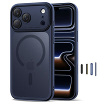 Case cover for iPhone 17 Pro Max Magpeak Magsafe CC - navy blue matte - Carlat
