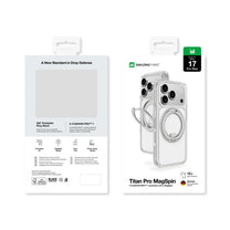 Case cover for iPhone 17 Pro Max Titan Pro MagSpin MagSafe - gray - Carlat
