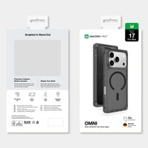 Case cover for iPhone 17 Pro Omni MagSafe - black - Carlat