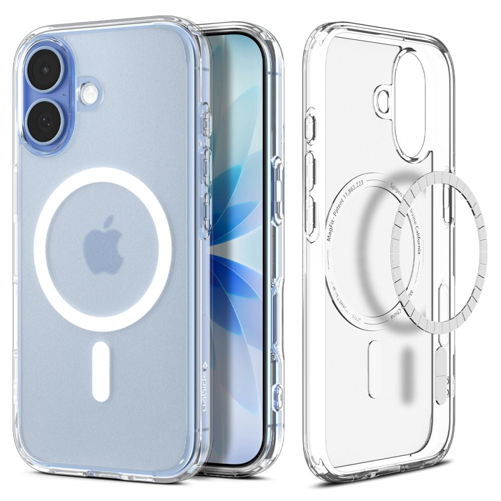 Case cover for iPhone 17 Ultra Hybrid MagSafe - white - Carlat