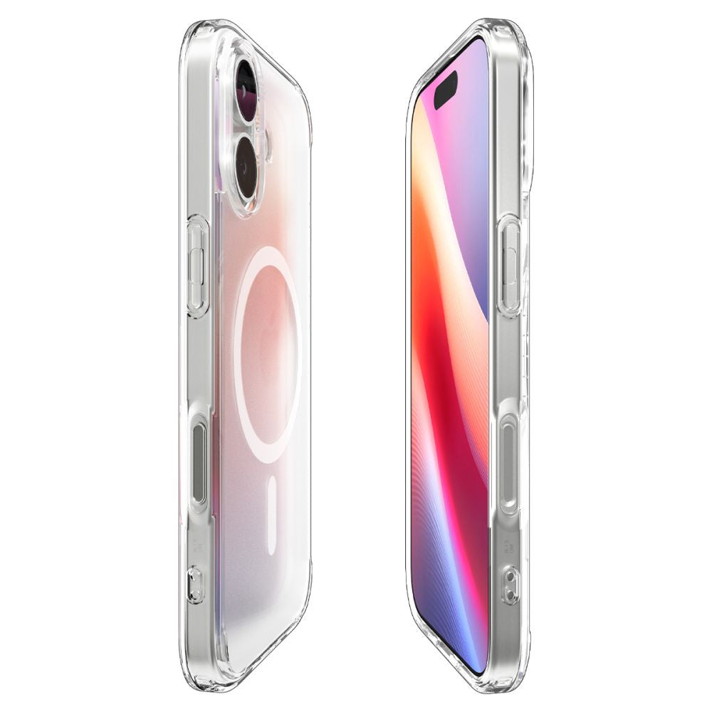 Case cover for iPhone 17 Ultra Hybrid MagSafe - white - Carlat