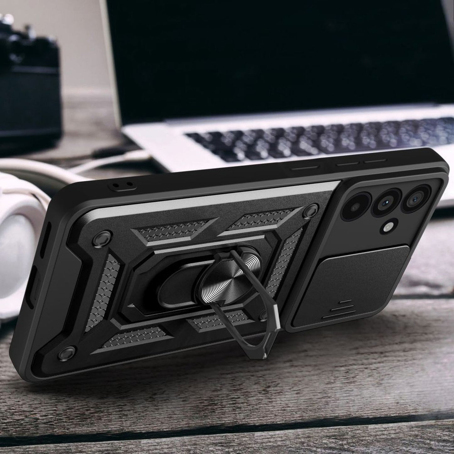 Case for Samsung Galaxy A56 5G CamShield Pro - black - Carlat