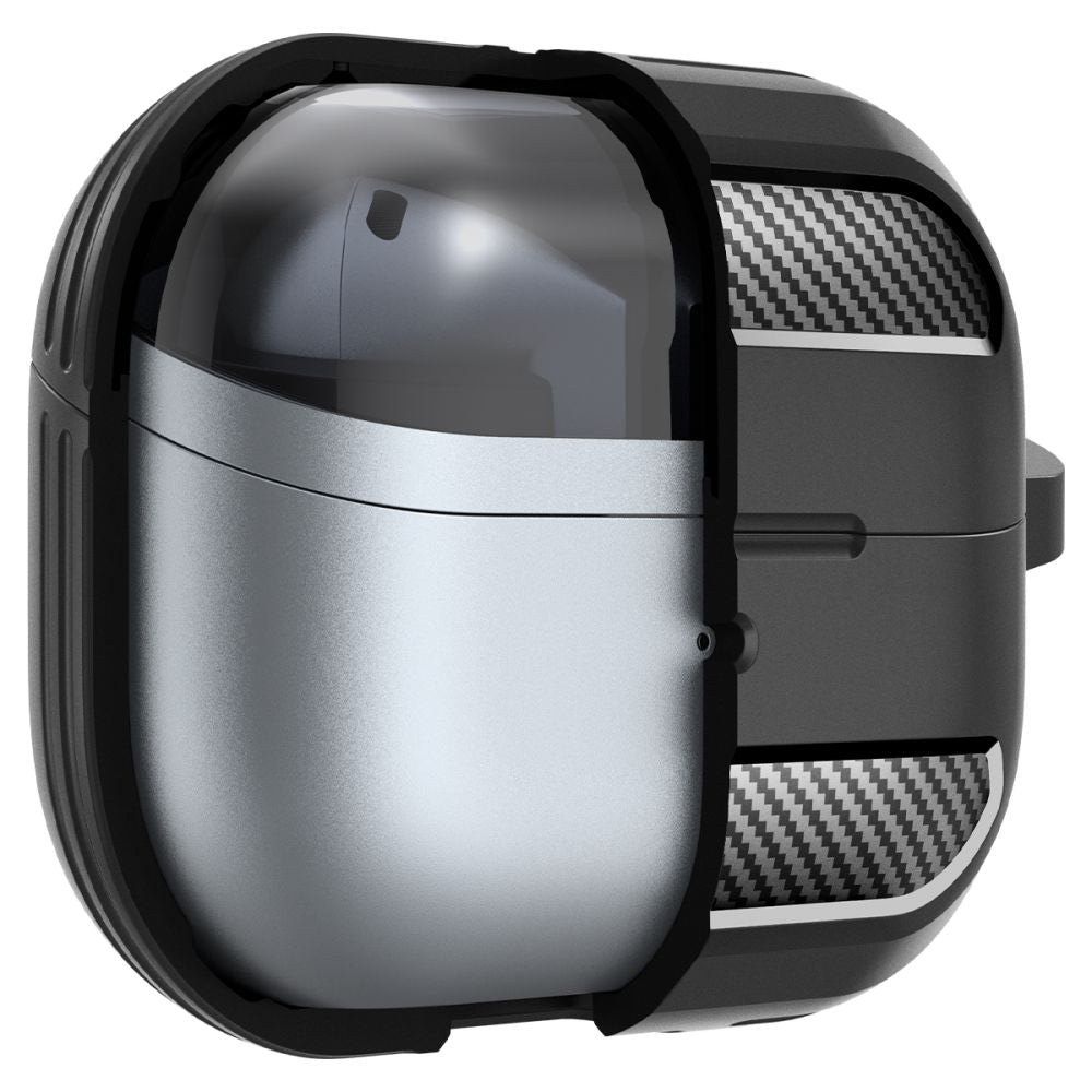 Case for Samsung Galaxy Buds 3 / 3 Pro Rugged Armor headphones - black - Carlat