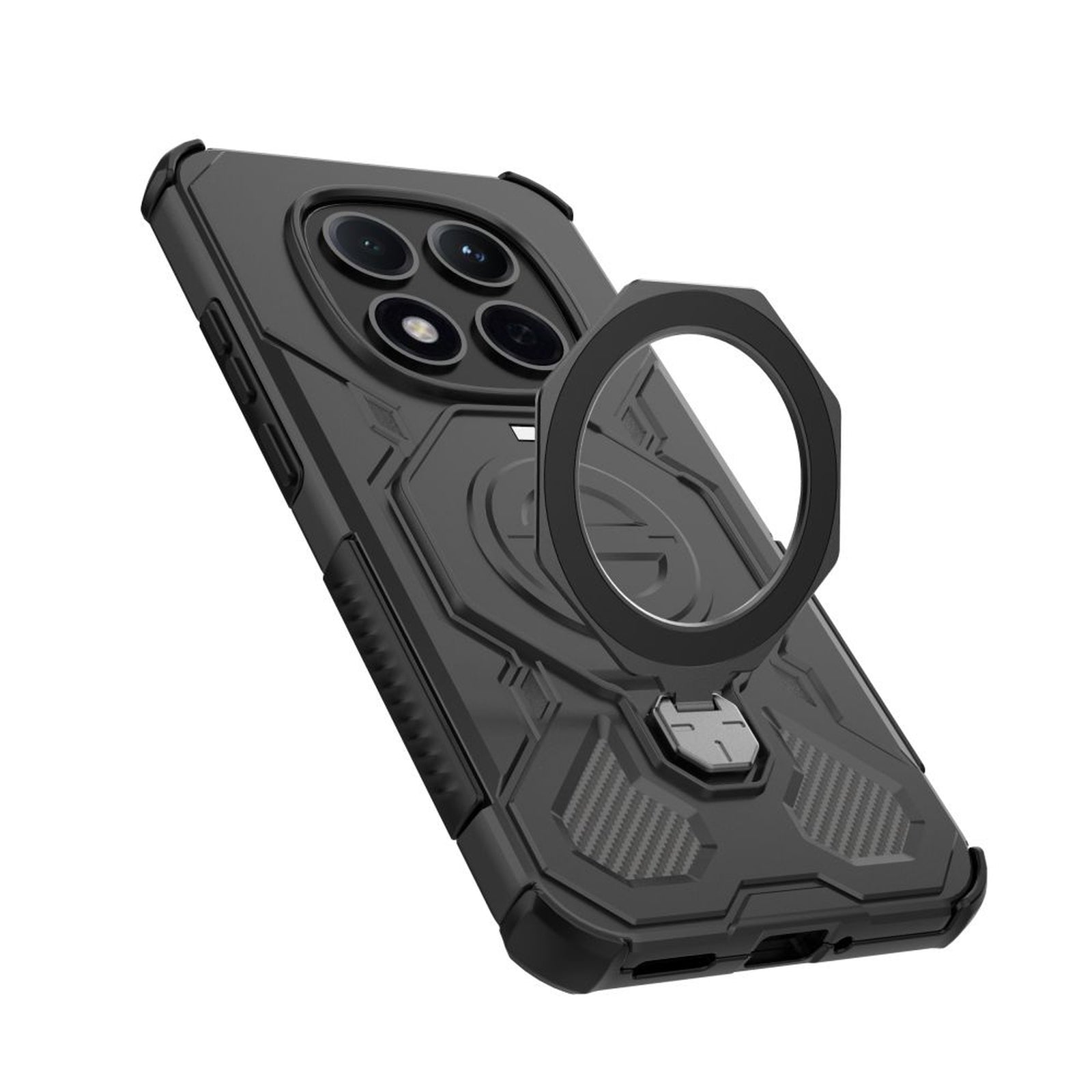Case for Xiaomi Redmi Note 15 Pro 5G TacticStand MagSafe - black - Carlat