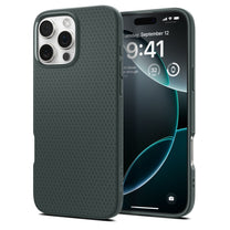 Case for iPhone 16 Pro Max Liquid Air - green - Carlat