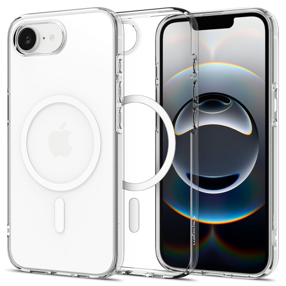 Case for iPhone 16e with MagSafe Liquid Crystal Mag - transparent - Carlat