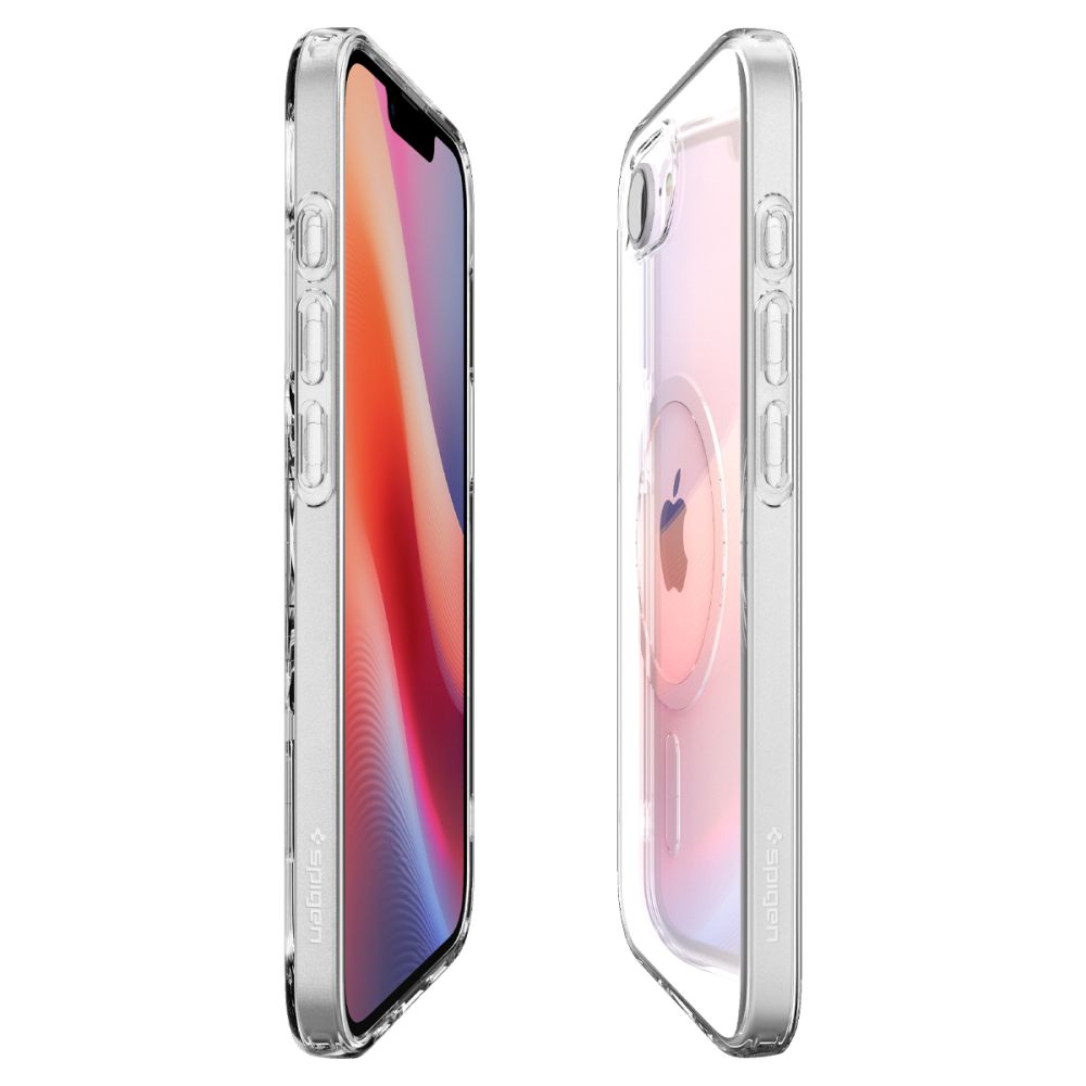 Case for iPhone 16e with MagSafe Liquid Crystal Mag - transparent - Carlat