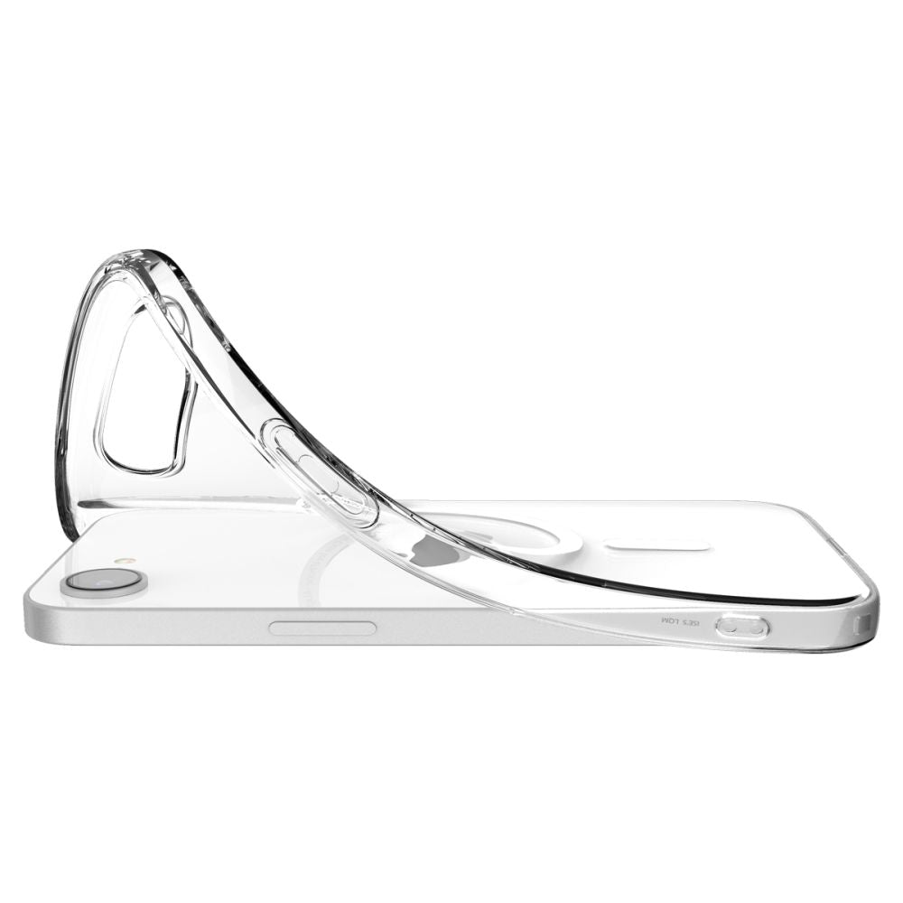 Case for iPhone 16e with MagSafe Liquid Crystal Mag - transparent - Carlat