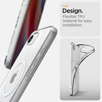 Case for iPhone 16e with MagSafe Liquid Crystal Mag - transparent - Carlat