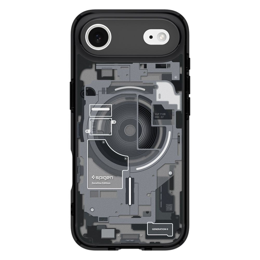 Case for iPhone 17 Air MagSafe Ultra Hybrid Zero One - black - Carlat