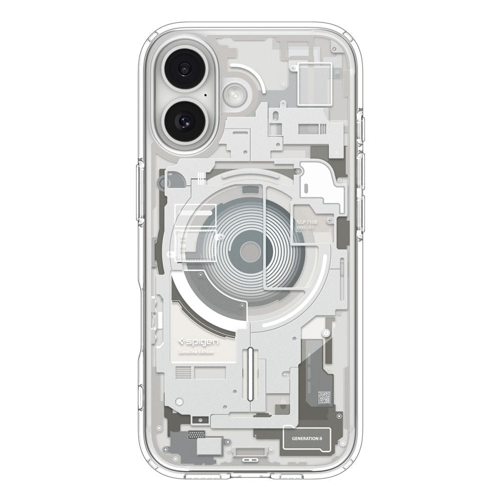 Case for iPhone 17 MagSafe Ultra Hybrid Zero One - titanium - Carlat