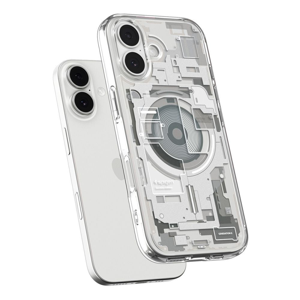 Case for iPhone 17 MagSafe Ultra Hybrid Zero One - titanium - Carlat