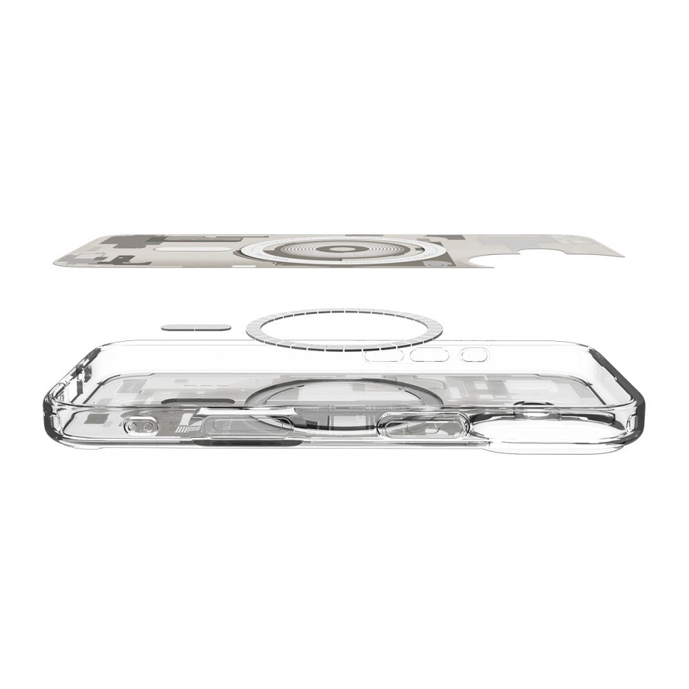 Case for iPhone 17 MagSafe Ultra Hybrid Zero One - titanium - Carlat