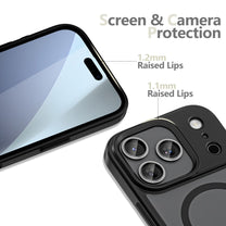 Case for iPhone 17 Pro Max MagMat MagSafe - matte black - Carlat