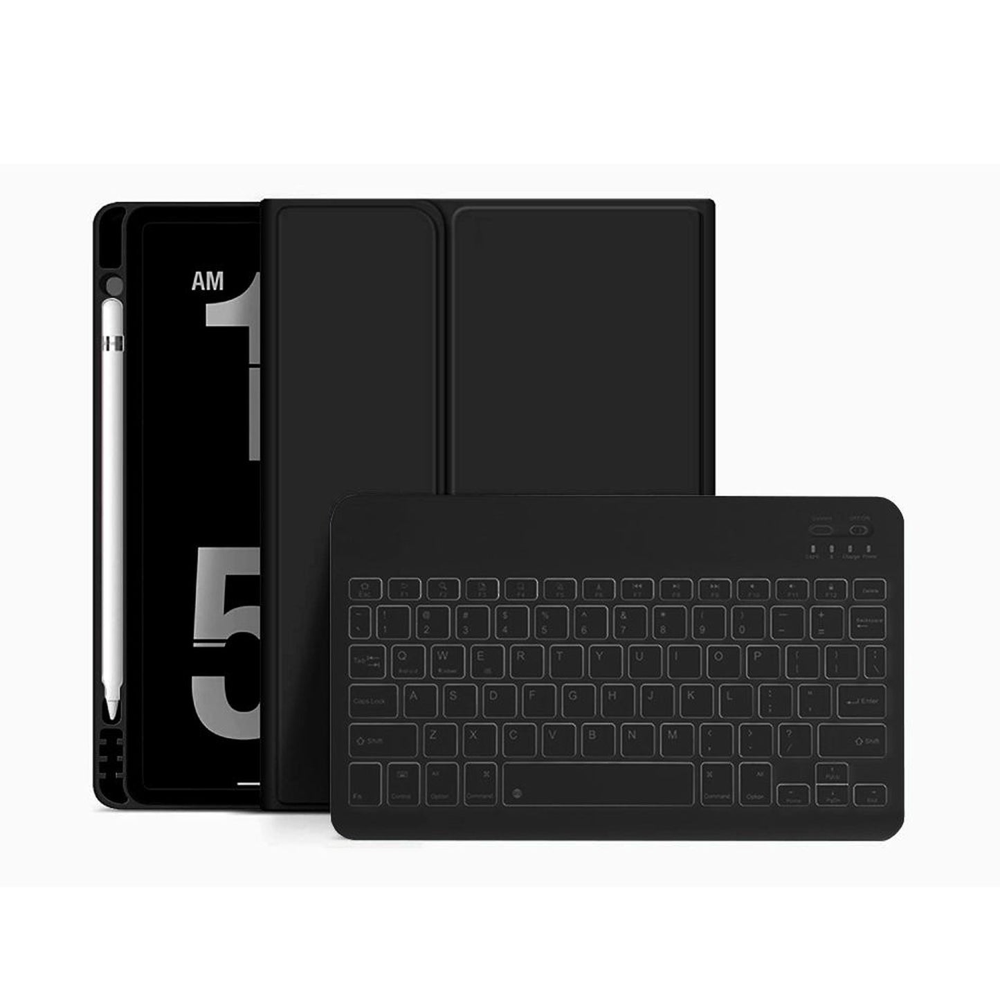 Case with keyboard for iPad 10.9'' 2022 - black - Carlat