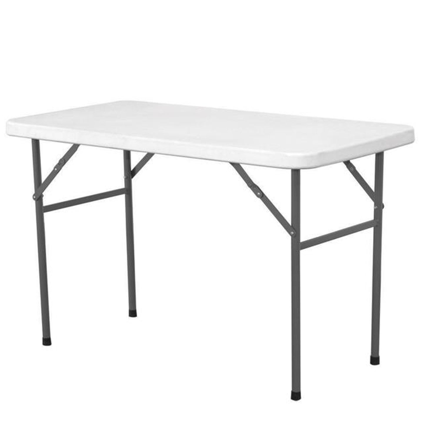 Catering table folding white 122x61cm to 130kg - Hendi 810934 - Carlat