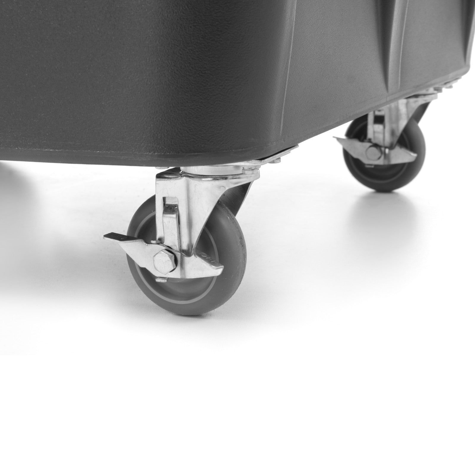 Catering trolley with cover for transporting plates up to 300mm - Carlat