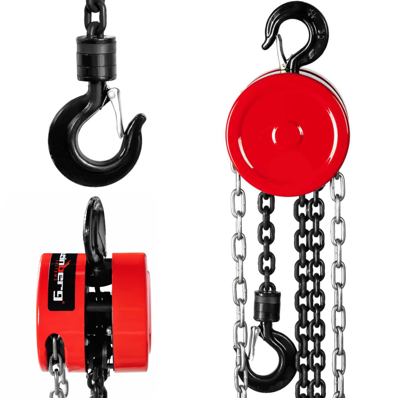 Chain Hoists – Winch chain winch manual chain hoist 1000 - Carlat