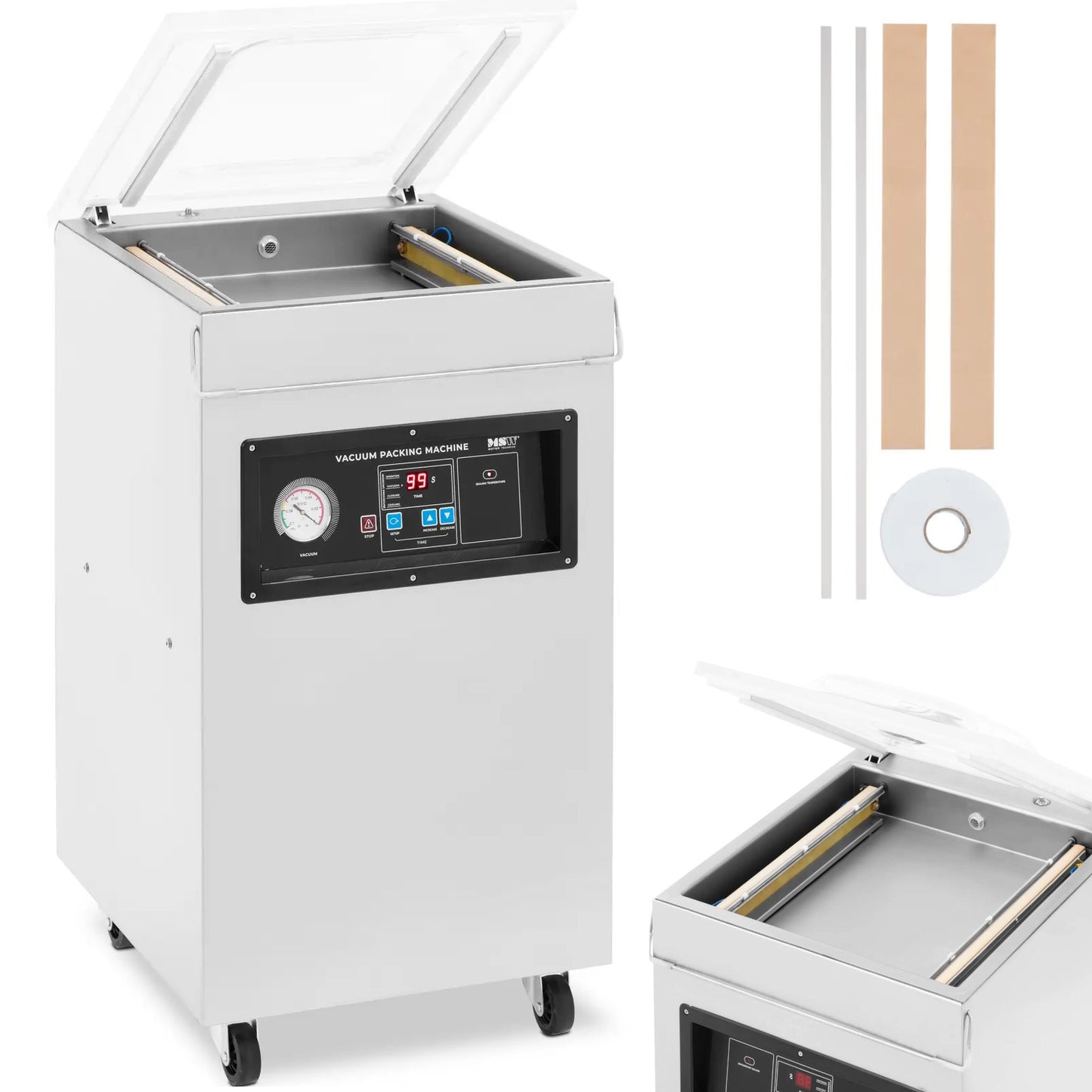 Chamber Vacuum Sealers – Chamber vacuum packaging machine for food, - Carlat