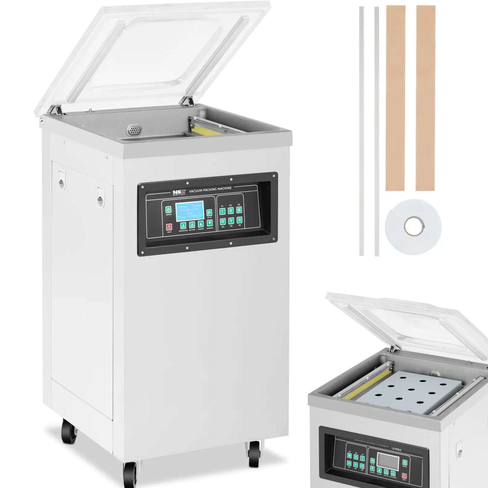 Chamber Vacuum Sealers – Chamber vacuum packaging machine for food, - Carlat