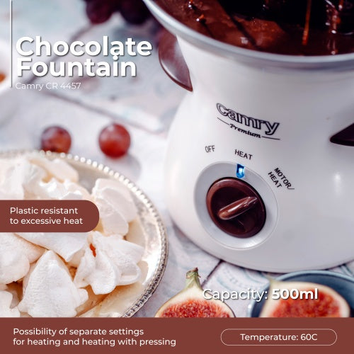 CAMRY Chocolate Fountains – CR 4457 Chocolate Fountain – image 12