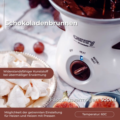 CAMRY Chocolate Fountains – CR 4457 Chocolate Fountain – image 14