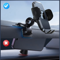 Clamping car holder for a 4.7-7'' phone with three legs - Carlat
