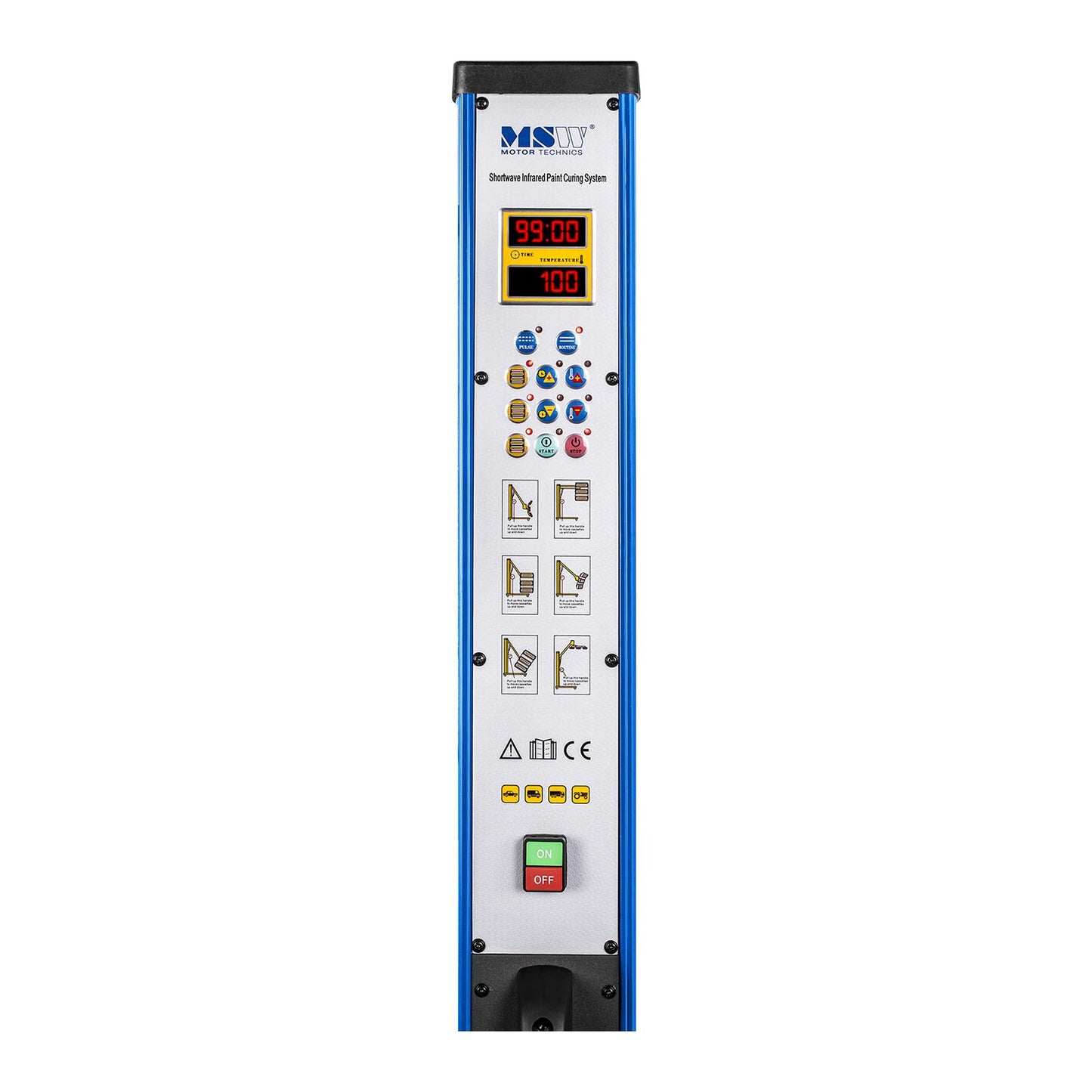 Climate Control Appliances – Paint infrared heater for drying paints - Carlat