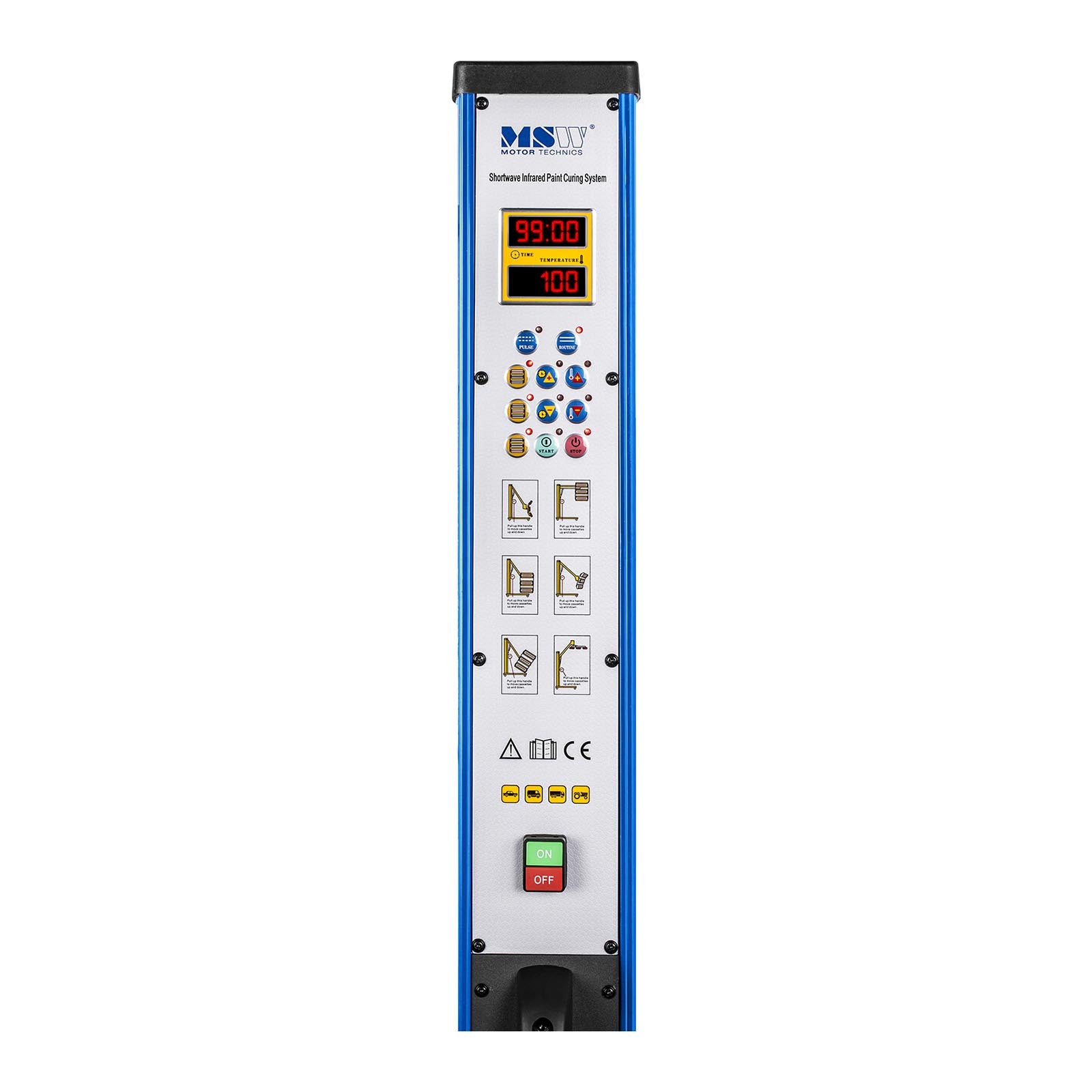 Climate Control Appliances – Paint infrared heater for drying paints - Carlat