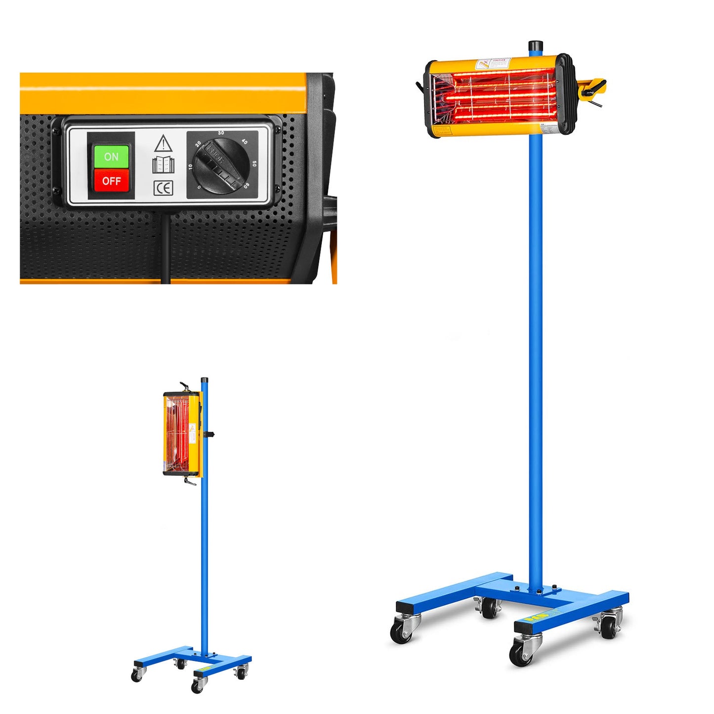 Climate Control Appliances – Paint infrared heater for drying paints - Carlat