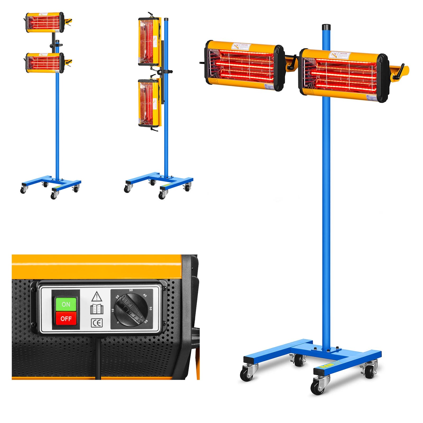 Climate Control Appliances – Paint infrared heater for drying paints - Carlat